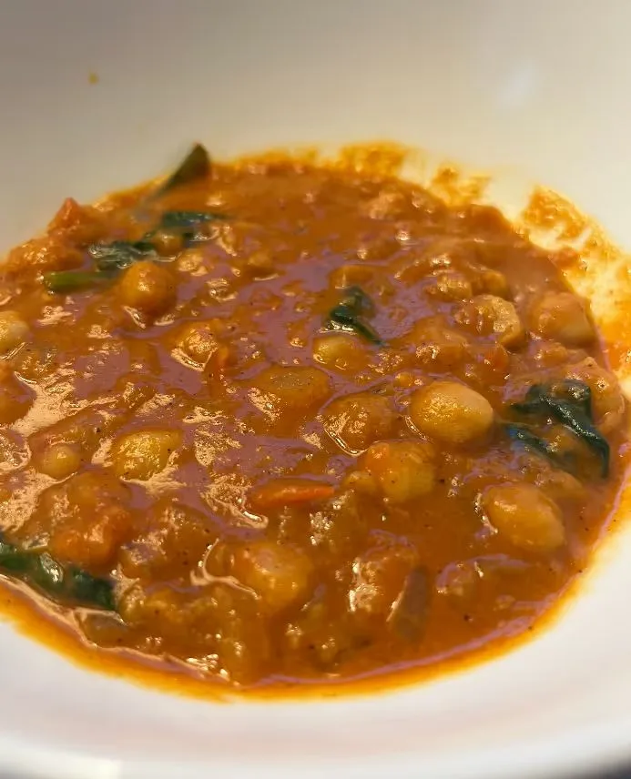 Chickpea and Coconut Milk Stew